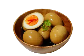 Hình ảnh Trứng lòng đào ngâm tương Nhật Bản