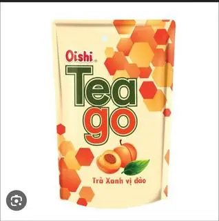 Hình ảnh Trà xanh vị đào 
