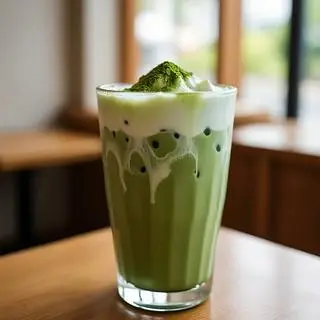 Hình ảnh Matcha sữa tươi kem muối