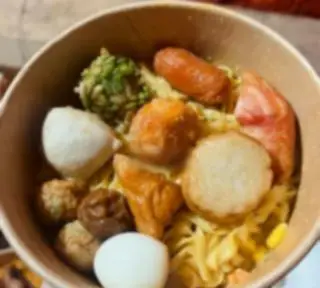 Hình ảnh Mì Spaghetti sốt kem Đầy Đủ