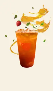 Hình ảnh Trà Dâu Mãng Cầu