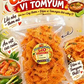 Hình ảnh BÁNH TRÁNG CHIÊN TÔM VỊ TOMYUM