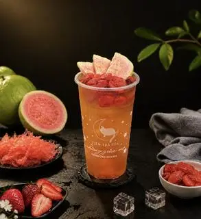 Hình ảnh Trà Ổi Bưởi Hồng Dâu Tây