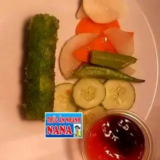 Hình ảnh Phomai que cốm xanh chiên