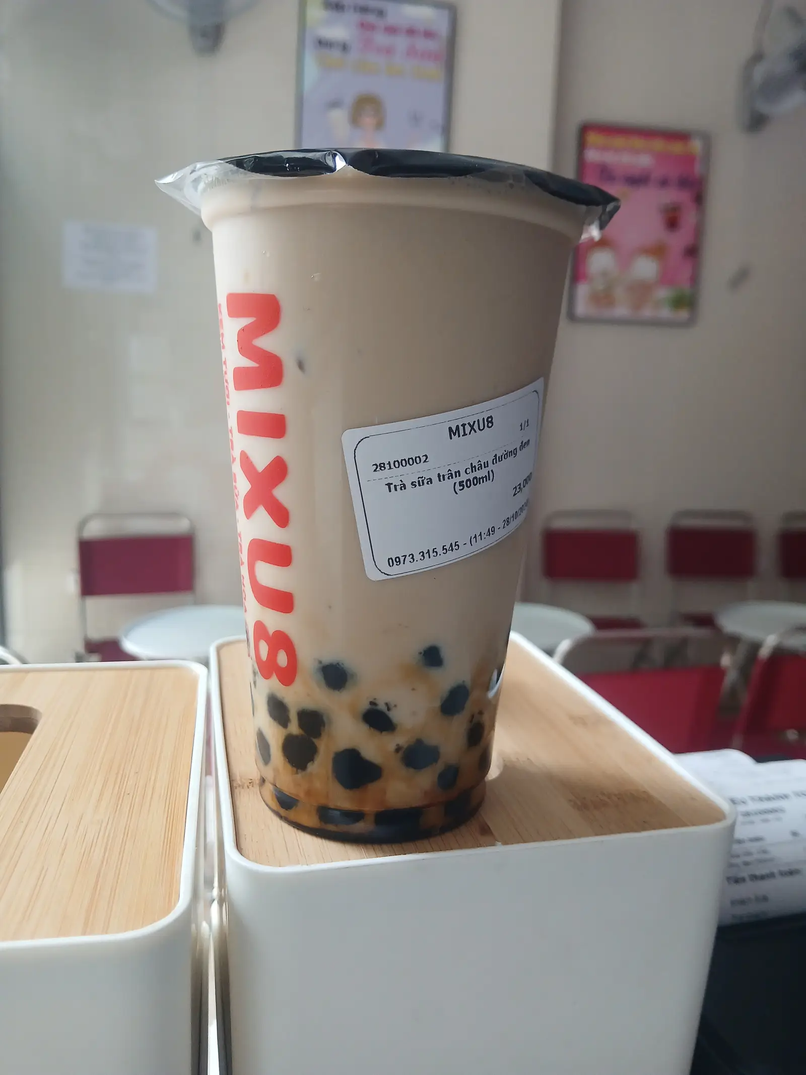 Hình ảnh Trà sữa chân trâu đường đen