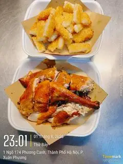 Hình ảnh COMBO: 1/2 Gà Nướng Lu + Xôi Chiên Giòn