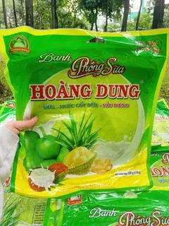 Hình ảnh Bánh phồng sữa vị lá dứa