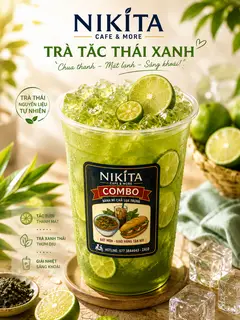 Hình ảnh Trà tắc thái xanh L