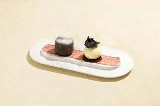Hình ảnh Bánh socolatan chảy - Chocolate fondant