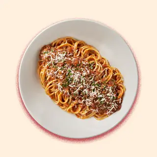 Hình ảnh Mỳ ý sốt bò bằm