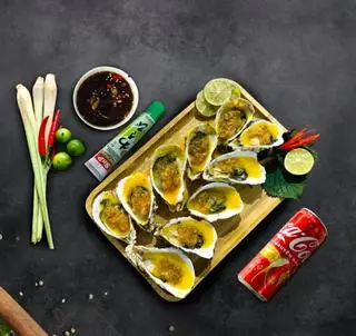 Hình ảnh Hàu nướng bơ tỏi