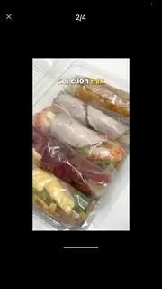 Hình ảnh gỏi cuốn mix vị 