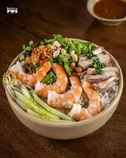 Hình ảnh Bún mắm nêm tôm thịt