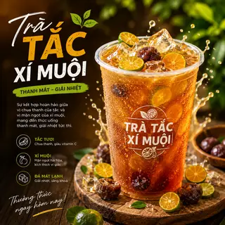 Hình ảnh Trà tắc xí muội size L