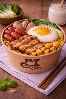 Hình ảnh Mì trộn tóp mỡ SIUCAY KATY thập cẩm đặc biệt