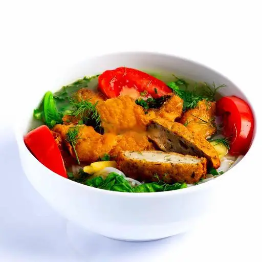 Hình ảnh Bún cá giòn chả cá