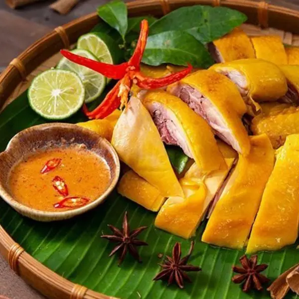 Hình ảnh Gà Ủ Muối Nguyên Con Không Đầu