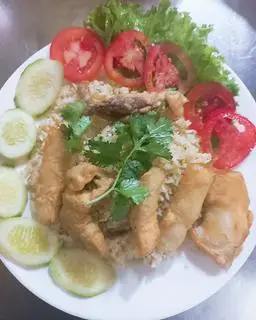 Hình ảnh Cơm chiên mực lăn bột