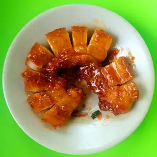Hình ảnh Cơm thịt ba rọi chiên nước mắm