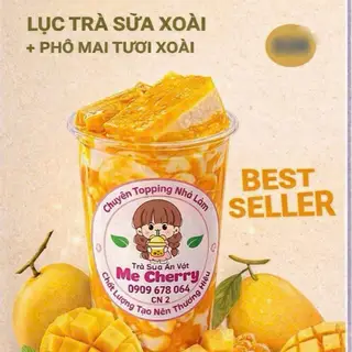 Hình ảnh Lục Trà Sốt Xoài +Phô Mai Tươi Xoài 