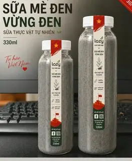 Hình ảnh sữa mè đen đậu đen