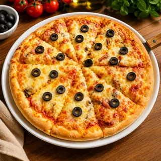 Hình ảnh Pizza Jambon Nầm & Ô Liu Size S - 22cm