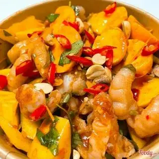Hình ảnh MIX CHÂN GÀ + RÂU BẠCH TUỘC SỐT THÁI