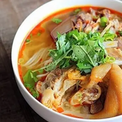 Hình ảnh bún bò tái