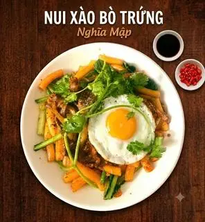 Hình ảnh Nui Xào Bò Trứng