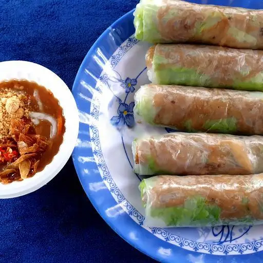 Hình ảnh Gỏi cuốn nấm chay