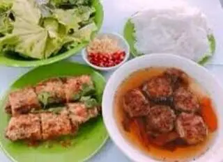 Hình ảnh Bún Chả Lẫn +Nem + Fanta