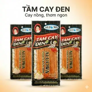 Hình ảnh  Tăm Cay Đen Aluowa Av23 – Cay Tê Gây Nghiện