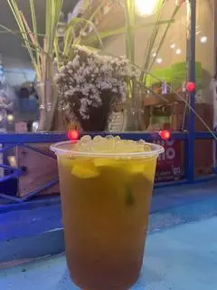 Hình ảnh Trà xoài dâu tây