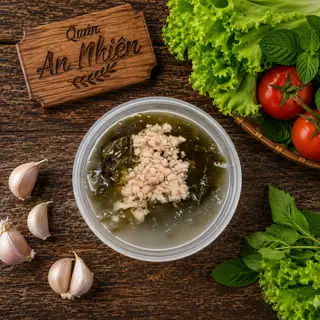 Hình ảnh Canh rong biển thịt bằm ngon