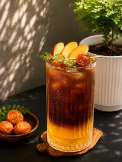 Hình ảnh Cold Brew Mơ Đào