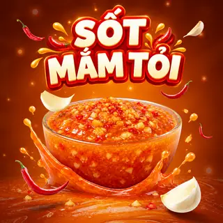 Hình ảnh Sốt Mắm Tỏi (hũ)