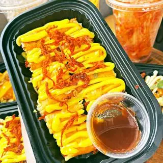 Hình ảnh bánh tráng cuộn siêu ngon đầy đủ topbin, phần ăn từ 1 đến 2 người ăn, siêu ngon 