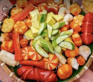 Hình ảnh CÁ VIÊN THẬP CẨM ( phần lớn 33 viện lộn xộn) tặng 1 pesi
