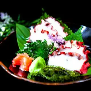 Hình ảnh Sashimi bạch tuộc