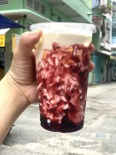 Hình ảnh Việt quất latte