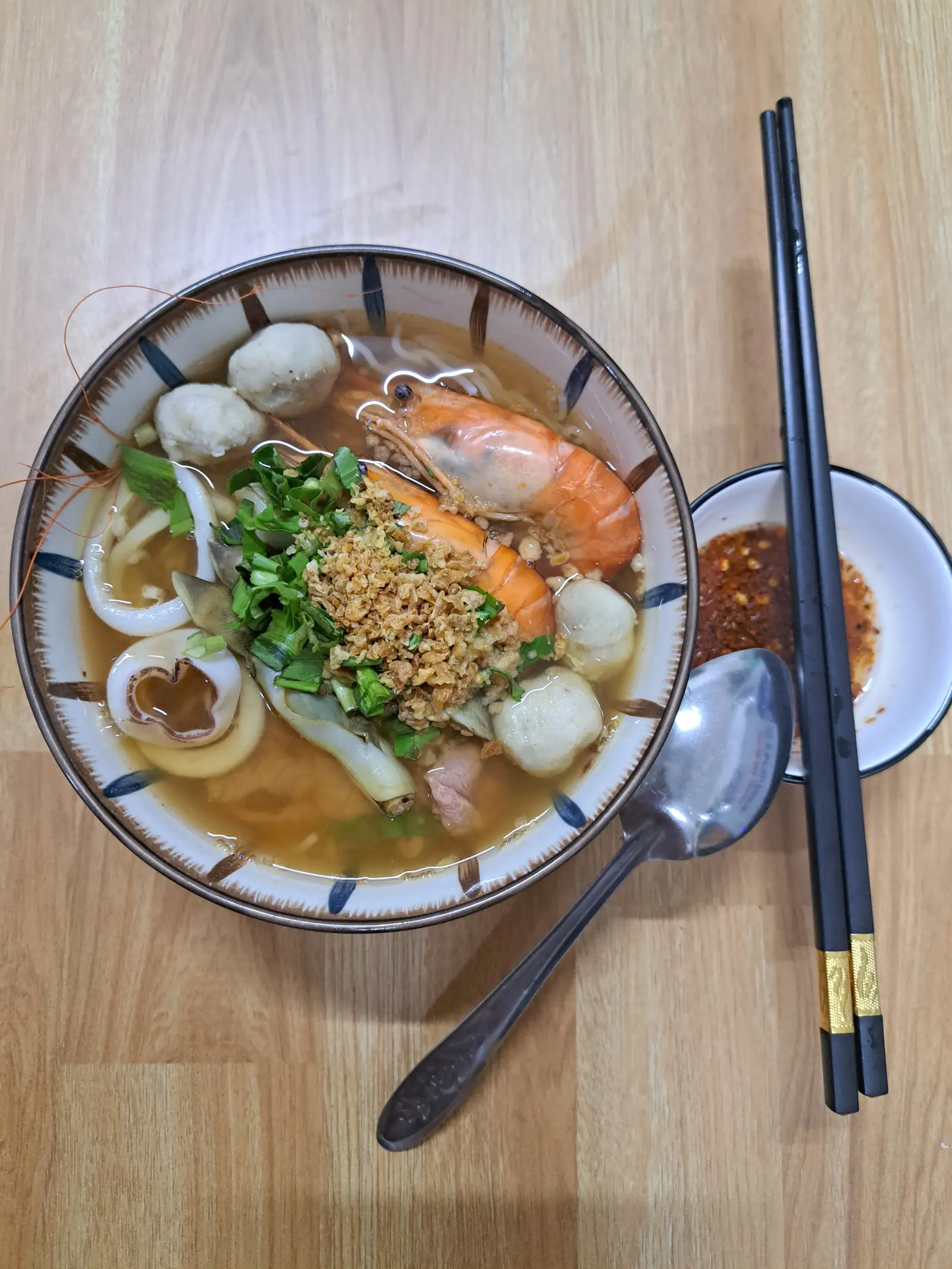Hình ảnh Bún thái hải sản tô đặc biệt (đồ ăn nhiều)