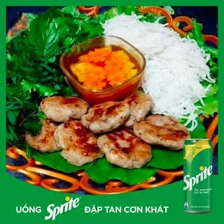 Hình ảnh COMBO Bún Chả Băm Nướng Tươi + Sprite