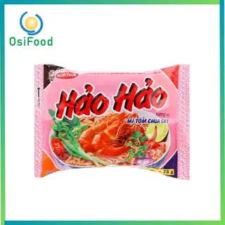 Hình ảnh Mì Hảo Hảo tôm chua cay 75g
