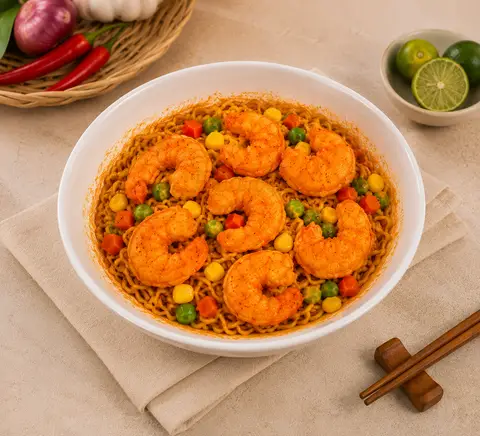 Hình ảnh Mì Trộn Tôm