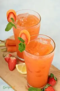 Hình ảnh Nước ép dâu - cà rốt 
