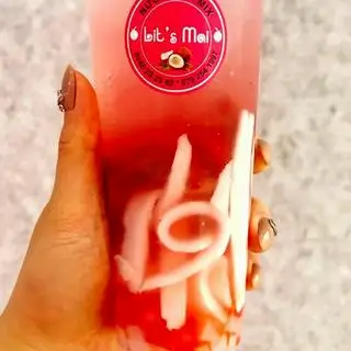 Hình ảnh Nước dừa dâu tây