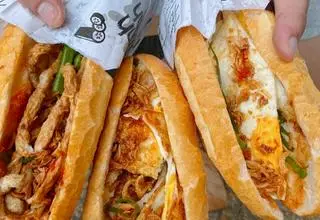 Hình ảnh Bánh Mì Chả Cá ( size 2 )