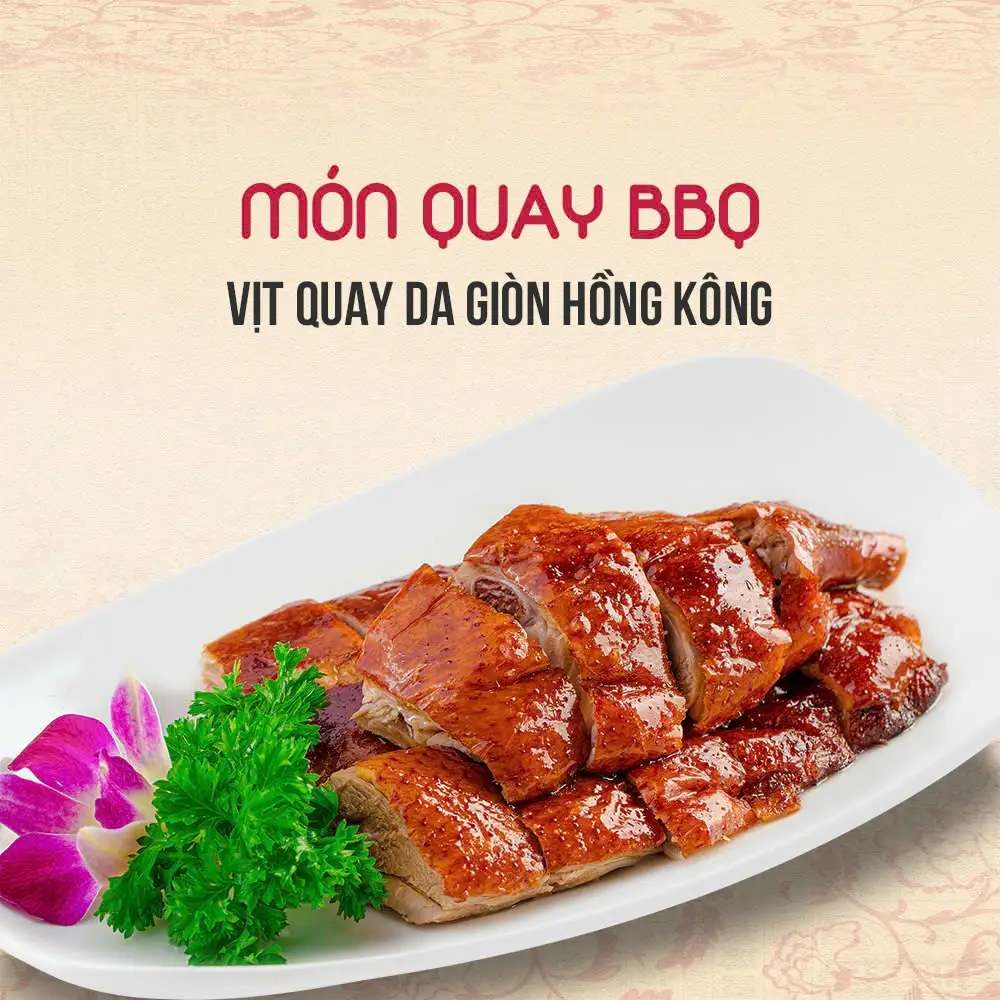 Hình ảnh Vịt quay da giòn Hong Kong (1/4 con)