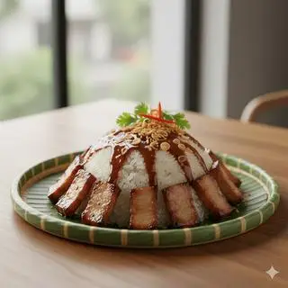 Hình ảnh Xôi Thịt Nướng