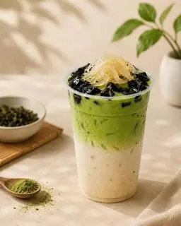 Hình ảnh Sữa yến mạch matcha